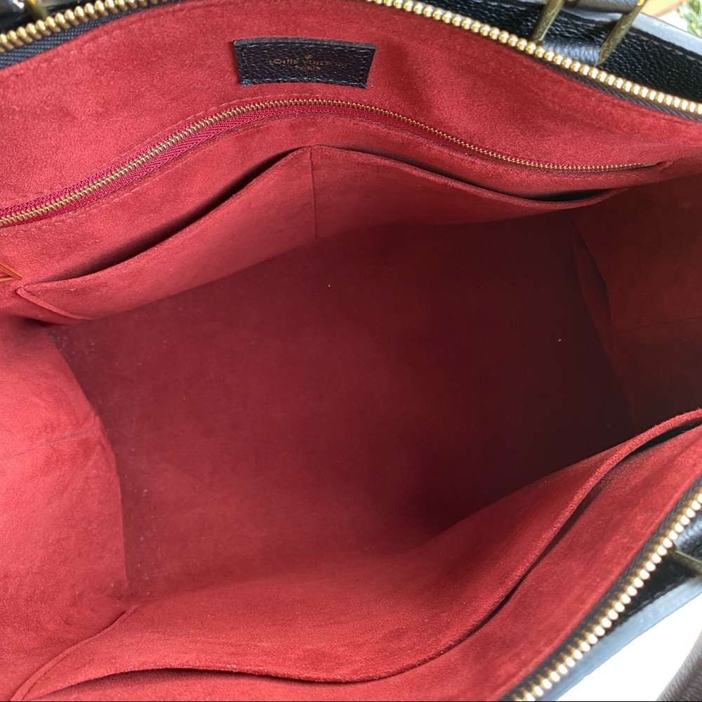 SOLD Louis Vuitton Grand Palais Black Empreinte Leather Tote - Picture 15 of 16